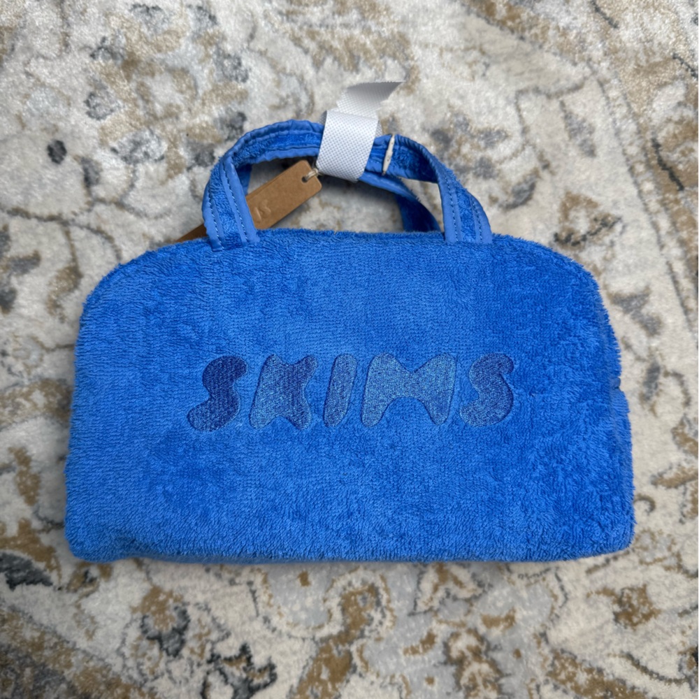 Skims Blue Mini Duffle Bag